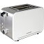 【未使用】【中古】 アイリスオーヤマ トースター オーブントースター 2枚焼き ポップアップトースター シルバー IPT-850-W