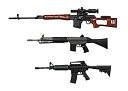 【中古】 プラッツ GUN-2 1/12 リアリスティックウエポンシリーズ リアリスティックライフル