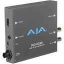 【中古-非常に良い】 AJA ROI-HDMI HDMI - 3G-SDI ミニコンバーター 対象地域 (ROI) スケーリング ダイレクトHDMIループスルー付き