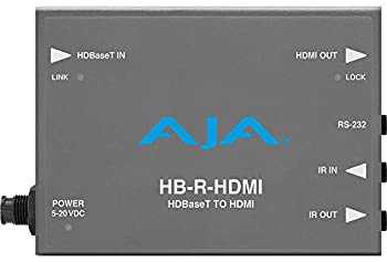 【メーカー名】AJA【メーカー型番】HB-R-HDMI【ブランド名】AJA掲載画像は全てイメージです。実際の商品とは色味等異なる場合がございますのでご了承ください。【 ご注文からお届けまで 】・ご注文　：ご注文は24時間受け付けております。・注文確認：当店より注文確認メールを送信いたします。・入金確認：ご決済の承認が完了した翌日よりお届けまで2〜7営業日前後となります。　※海外在庫品の場合は2〜4週間程度かかる場合がございます。　※納期に変更が生じた際は別途メールにてご確認メールをお送りさせて頂きます。　※お急ぎの場合は事前にお問い合わせください。・商品発送：出荷後に配送業者と追跡番号等をメールにてご案内致します。　※離島、北海道、九州、沖縄は遅れる場合がございます。予めご了承下さい。　※ご注文後、当店よりご注文内容についてご確認のメールをする場合がございます。期日までにご返信が無い場合キャンセルとさせて頂く場合がございますので予めご了承下さい。【 在庫切れについて 】他モールとの併売品の為、在庫反映が遅れてしまう場合がございます。完売の際はメールにてご連絡させて頂きますのでご了承ください。【 初期不良のご対応について 】・商品が到着致しましたらなるべくお早めに商品のご確認をお願いいたします。・当店では初期不良があった場合に限り、商品到着から7日間はご返品及びご交換を承ります。初期不良の場合はご購入履歴の「ショップへ問い合わせ」より不具合の内容をご連絡ください。・代替品がある場合はご交換にて対応させていただきますが、代替品のご用意ができない場合はご返品及びご注文キャンセル（ご返金）とさせて頂きますので予めご了承ください。【 中古品ついて 】中古品のため画像の通りではございません。また、中古という特性上、使用や動作に影響の無い程度の使用感、経年劣化、キズや汚れ等がある場合がございますのでご了承の上お買い求めくださいませ。◆ 付属品について商品タイトルに記載がない場合がありますので、ご不明な場合はメッセージにてお問い合わせください。商品名に『付属』『特典』『○○付き』等の記載があっても特典など付属品が無い場合もございます。ダウンロードコードは付属していても使用及び保証はできません。中古品につきましては基本的に動作に必要な付属品はございますが、説明書・外箱・ドライバーインストール用のCD-ROM等は付属しておりません。◆ ゲームソフトのご注意点・商品名に「輸入版 / 海外版 / IMPORT」と記載されている海外版ゲームソフトの一部は日本版のゲーム機では動作しません。お持ちのゲーム機のバージョンなど対応可否をお調べの上、動作の有無をご確認ください。尚、輸入版ゲームについてはメーカーサポートの対象外となります。◆ DVD・Blu-rayのご注意点・商品名に「輸入版 / 海外版 / IMPORT」と記載されている海外版DVD・Blu-rayにつきましては映像方式の違いの為、一般的な国内向けプレイヤーにて再生できません。ご覧になる際はディスクの「リージョンコード」と「映像方式(DVDのみ)」に再生機器側が対応している必要があります。パソコンでは映像方式は関係ないため、リージョンコードさえ合致していれば映像方式を気にすることなく視聴可能です。・商品名に「レンタル落ち 」と記載されている商品につきましてはディスクやジャケットに管理シール（値札・セキュリティータグ・バーコード等含みます）が貼付されています。ディスクの再生に支障の無い程度の傷やジャケットに傷み（色褪せ・破れ・汚れ・濡れ痕等）が見られる場合があります。予めご了承ください。◆ トレーディングカードのご注意点トレーディングカードはプレイ用です。中古買取り品の為、細かなキズ・白欠け・多少の使用感がございますのでご了承下さいませ。再録などで型番が違う場合がございます。違った場合でも事前連絡等は致しておりませんので、型番を気にされる方はご遠慮ください。