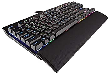 【未使用】【中古】 CORSAIR K65 RAPIDFIRE CherryMX Speed RGB COMPACT-英語キーボード- KB366 CH-9110014-NA