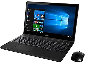 【中古】 富士通 15.6型ノートパソコンFMV LIFEBOOK AHシリーズ AH77/Yシャイニーブラック FMV