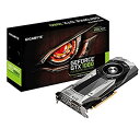 【未使用】【中古】 GIGABYTE ビデオカード NVIDIA GeForce GTX 1080 GV-N1080D5X-8GD-B