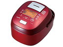 【中古-非常に良い】 東芝 真空IHジャー炊飯器 (1升炊き) グランレッドTOSHIBA 鍛造かまど銅釜 RC-18VRK-R
