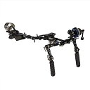 【中古】 TILTA TT-03-TL HDSLR フォローフォーカスシステム オフセットショルダーリグ 2kgカウンターウェイト付き