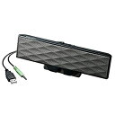 【未使用】【中古】 サンワサプライ USB電源サウンドバースピーカー 6W クリップ式 MM-SPL11UBK