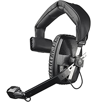 【中古】 beyerdynamic 業務用片耳ヘッドセット 密閉型 生放送 スタジオ TV 映画 語学実習用 DT 108 200 50 ブラック