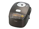 【中古-非常に良い】 ZOJIRUSHI 象印 圧力IH炊飯ジャー (1升炊き) ダークブラウンZOJIRUSHI 極め炊き NP-BF18-TD