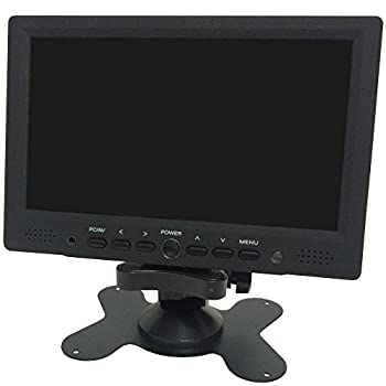 楽天ムジカ＆フェリーチェ楽天市場店【中古】 バックモニター 7インチ 車載モニター 1080P HDMI出力 VGAポート PC/DVD/バックカメラなどに接続可能 IRリモコン付き