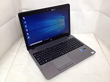 【中古】 hp ProBook 450 G1 G7H10PC ABJ -Windows7 Professional 32bit Core i5 2.5GHz 4GB 320GB DVDハイパーマルチ 15.6