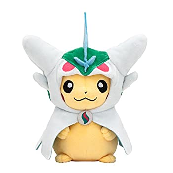 【中古】 ポケモンセンターオリジナル ぬいぐるみ メガエルレイドのポンチョを着たピカチュウのサムネイル