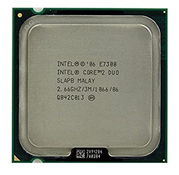 【中古-非常に良い】 intel Core 2 Duo E7300 2.66GHz 3MB CPU Processor LGA775 SLAPB SLB9X SLGA9 by intel
