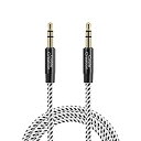 【未使用】【中古】 aux ケーブル，CableCreation 3.5mm AUX オーディオケーブル スリム＆ソフトAUXケーブル ヘッドフォン iPod iPhone iPad ホームステレオ カース