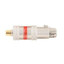 【中古】 トモカ 11T-RCA バランス(キャノンメス)⇔アンバランス(RCA)変換 トランス内蔵 日本製