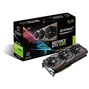 ̤ѡۡš ASUS R.O.G. STRIX꡼ NVIDIA GeForce GTX1080ӥǥ ١å1670MHz STRIX-GTX1080-A8G-GAMING