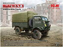 【中古】 ICM 1/35 第二次世界大戦 イギリス陸軍 フォード W.O.T.8 トラック プラモデル 35590