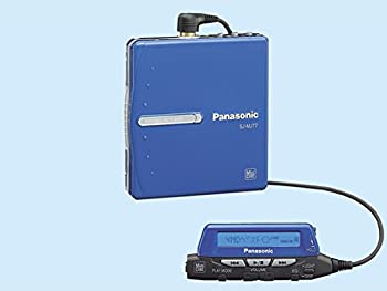 楽天ムジカ＆フェリーチェ楽天市場店【中古】 Panasonic パナソニック SJ-MJ77-A ブルー ポータブルMDプレーヤー MD再生専用機/MDウォークマン