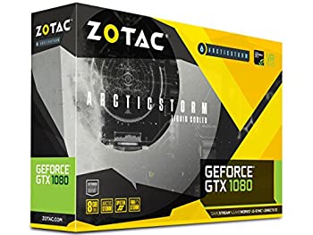 【未使用】【中古】 ZOTAC ZOTAC GEFORCE GTX 1080 ARCTICSTORM ZTGTX1080-8GD5ARC001/ZT-P10800F-30P VD6147