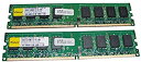 【中古】 PC2-6400 DDR2-800 2GB 2本 4GB デスクトップ用DDR2メモリ CFD elixir