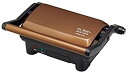 【未使用】【中古】 APIX My Bistro 2Wayパニーニメーカー ブラウン APM-276-BR