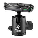 【中古】 Velbon 自由雲台 QHD-G6Q 中型 底面径51mm コマ止め方式 トルク調整対応 クイックシュー対応 アルミ製 471642 ブラック