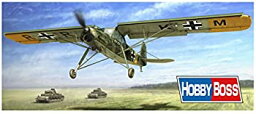 【未使用】【中古】 ホビーボス 1/35 エアクラフトシリーズ ドイツ空軍 フィーゼラーFi156A-0/C-1シュトルヒ プラモデル 80180