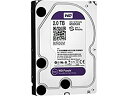 【中古-非常に良い】 Western Digital Purple wd20purx 2tb Surveillance 3.5インチ内蔵HDD SATA 64MBバッファ
