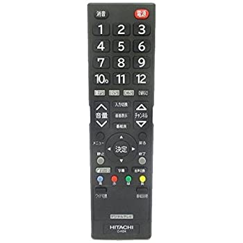 【未使用】【中古】 HITACHI 日立 純正テレビ用リモコン C-H24 【部品番号 L32-C2-022】