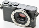 【中古】 Panasonic パナソニック デジタル一眼カメラ ルミックス GM1 ブラック DMC-GM1 ボディ