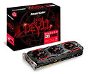 【未使用】【中古】 PowerColor ビデオカード AMD RADEON RX570 AXRX 570 4GBD5-3DH/OC