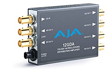 【メーカー名】AJA【メーカー型番】12GDA【ブランド名】AJA掲載画像は全てイメージです。実際の商品とは色味等異なる場合がございますのでご了承ください。【 ご注文からお届けまで 】・ご注文　：ご注文は24時間受け付けております。・注文確認：当店より注文確認メールを送信いたします。・入金確認：ご決済の承認が完了した翌日よりお届けまで2〜7営業日前後となります。　※海外在庫品の場合は2〜4週間程度かかる場合がございます。　※納期に変更が生じた際は別途メールにてご確認メールをお送りさせて頂きます。　※お急ぎの場合は事前にお問い合わせください。・商品発送：出荷後に配送業者と追跡番号等をメールにてご案内致します。　※離島、北海道、九州、沖縄は遅れる場合がございます。予めご了承下さい。　※ご注文後、当店よりご注文内容についてご確認のメールをする場合がございます。期日までにご返信が無い場合キャンセルとさせて頂く場合がございますので予めご了承下さい。【 在庫切れについて 】他モールとの併売品の為、在庫反映が遅れてしまう場合がございます。完売の際はメールにてご連絡させて頂きますのでご了承ください。【 初期不良のご対応について 】・商品が到着致しましたらなるべくお早めに商品のご確認をお願いいたします。・当店では初期不良があった場合に限り、商品到着から7日間はご返品及びご交換を承ります。初期不良の場合はご購入履歴の「ショップへ問い合わせ」より不具合の内容をご連絡ください。・代替品がある場合はご交換にて対応させていただきますが、代替品のご用意ができない場合はご返品及びご注文キャンセル（ご返金）とさせて頂きますので予めご了承ください。【 中古品ついて 】中古品のため画像の通りではございません。また、中古という特性上、使用や動作に影響の無い程度の使用感、経年劣化、キズや汚れ等がある場合がございますのでご了承の上お買い求めくださいませ。◆ 付属品について商品タイトルに記載がない場合がありますので、ご不明な場合はメッセージにてお問い合わせください。商品名に『付属』『特典』『○○付き』等の記載があっても特典など付属品が無い場合もございます。ダウンロードコードは付属していても使用及び保証はできません。中古品につきましては基本的に動作に必要な付属品はございますが、説明書・外箱・ドライバーインストール用のCD-ROM等は付属しておりません。◆ ゲームソフトのご注意点・商品名に「輸入版 / 海外版 / IMPORT」と記載されている海外版ゲームソフトの一部は日本版のゲーム機では動作しません。お持ちのゲーム機のバージョンなど対応可否をお調べの上、動作の有無をご確認ください。尚、輸入版ゲームについてはメーカーサポートの対象外となります。◆ DVD・Blu-rayのご注意点・商品名に「輸入版 / 海外版 / IMPORT」と記載されている海外版DVD・Blu-rayにつきましては映像方式の違いの為、一般的な国内向けプレイヤーにて再生できません。ご覧になる際はディスクの「リージョンコード」と「映像方式(DVDのみ)」に再生機器側が対応している必要があります。パソコンでは映像方式は関係ないため、リージョンコードさえ合致していれば映像方式を気にすることなく視聴可能です。・商品名に「レンタル落ち 」と記載されている商品につきましてはディスクやジャケットに管理シール（値札・セキュリティータグ・バーコード等含みます）が貼付されています。ディスクの再生に支障の無い程度の傷やジャケットに傷み（色褪せ・破れ・汚れ・濡れ痕等）が見られる場合があります。予めご了承ください。◆ トレーディングカードのご注意点トレーディングカードはプレイ用です。中古買取り品の為、細かなキズ・白欠け・多少の使用感がございますのでご了承下さいませ。再録などで型番が違う場合がございます。違った場合でも事前連絡等は致しておりませんので、型番を気にされる方はご遠慮ください。