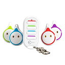 【未使用】【中古】 Esky キーファインダー 探し物発見器 Key finder (4in1) 忘れ物探知機 落し物防止 日本語取り扱い説明書付き 音の出るキーホルダー 使用便利