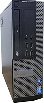 【中古】 デスクトップ Dell OptiPlex 7020 SFF Core i3 4150 3.50GHz 4GBメモリ 500GB DVD-ROM Windows7 Pro 搭載