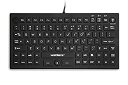 【未使用】【中古】 WetKeys防水プロフェッショナルグレード中型バックライト付きキーボード ポインティングデバイス付き (USB) (ブラック) Jewelry-stores.co.u