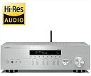 【中古】 YAMAHA ヤマハ ネットワークレシーバー ワイドFM AMチューナー Wi-Fi Bluetooth ハイレゾ音源対応 シルバー R-N303 (...
