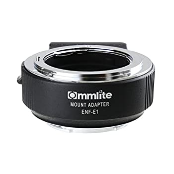  Commlite レンズマウントアダプター CM-ENF-E1 PRO (ニコンFマウントレンズ → ソニーEマウント変換) 電子接点付き