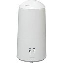 【中古】 アイリスオーヤマ 加湿器 卓上 超音波式 樽型 LEDライト 抗菌ビーズ タッチセンサー ホワイト UHM-280B-W