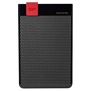 【未使用】【中古】 シリコンパワー ポータブルHDD 5TB 2.5インチ USB3.0対応 IPX4等級の防水性能 Diamond D30シリーズ SP050TBPHDD3LS3K