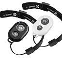 【中古】 CamKix ワイヤレス Bluetooth スマートフォン用カメラシャッターリモートコントロール - 素晴らしい写真と自撮りの作成 ブラック D04...