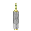 【未使用】【中古】 Geekria 変換プラグ 2.5mm (オス) 4極 →3.5mm (メス) 4極 標準プラグ バランスプラグ ディオアダプタ(2)