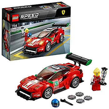 【中古】 LEGO レゴ スピードチャンピオン フェラーリ 488 GT3 スクーデリア・コルサ 75886