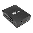 【中古-非常に良い】 Tripp Lite 2-Port 4K 3D HDMI Splitter HDMI 2.0 HDCP 2.2 Ultra HD 4K x...