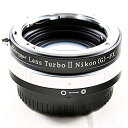 【未使用】【中古】 ZhongYi Mitakon Pro レンズ ターボアダプター バージョンII Nikon nikkor 富士フイルム Xマウントカメラ用