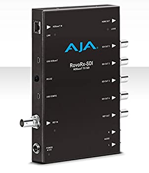 【未使用】【中古】 AJA RovoRx-SDI UltraHD エクステンダー (レシーバー) - 6G/3G-SDIとHDMI PoH/Genlock付き