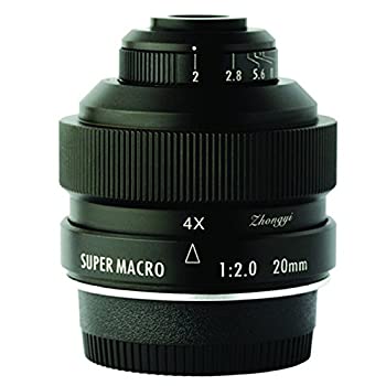 š Zhongyi Mitakon 20mm f/2 եե졼 4.5X ѡޥ DSLR Nikon F D800...