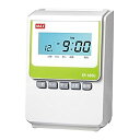 【未使用】【中古】 マックス 電子タイムレコーダー ER-60SU ホワイト