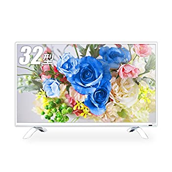 【中古-非常に良い】 IRIE 32 型 テレビ 白 - HDD録画対応 留守録機能 大手メーカー基盤エンジン採用 ..