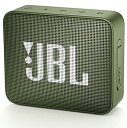 【未使用】【中古】 JBL GO2 Bluetoothスピーカー IPX7防水 ポータブル パッシブラジエーター グリーン JBLGO2GRN