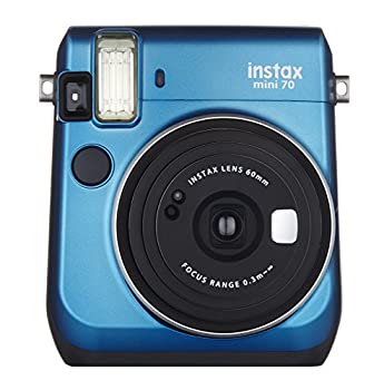 【未使用】【中古】 FUJIFILM 富士フイルム インスタントカメラ チェキ instax mini 70 ブルー INS MINI 70N BLUE