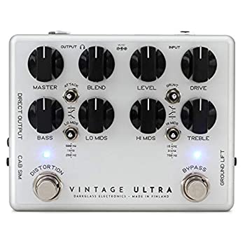 【未使用】【中古】 Darkglass Electronics ダークグラスエレクトロニクス エフェクター ベース用オーバードライブ プリアンプ Vintage Ultra (V2)